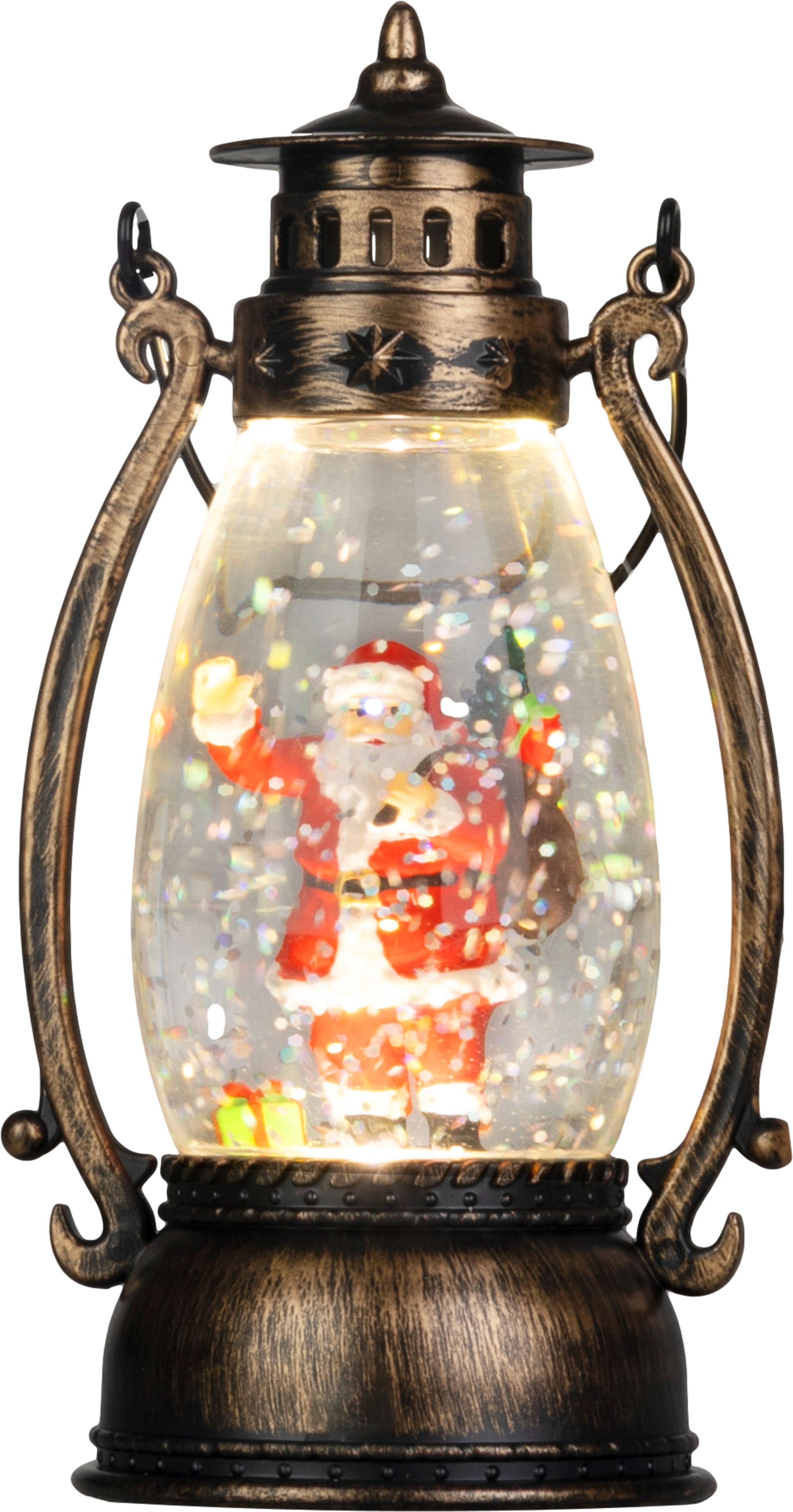 MagicHome Lampáš MagicHome Vianoce, Santa, plast, 1xLED teplá biela, 8x6.5x14 cm, 3xLR44 (12 × ks)