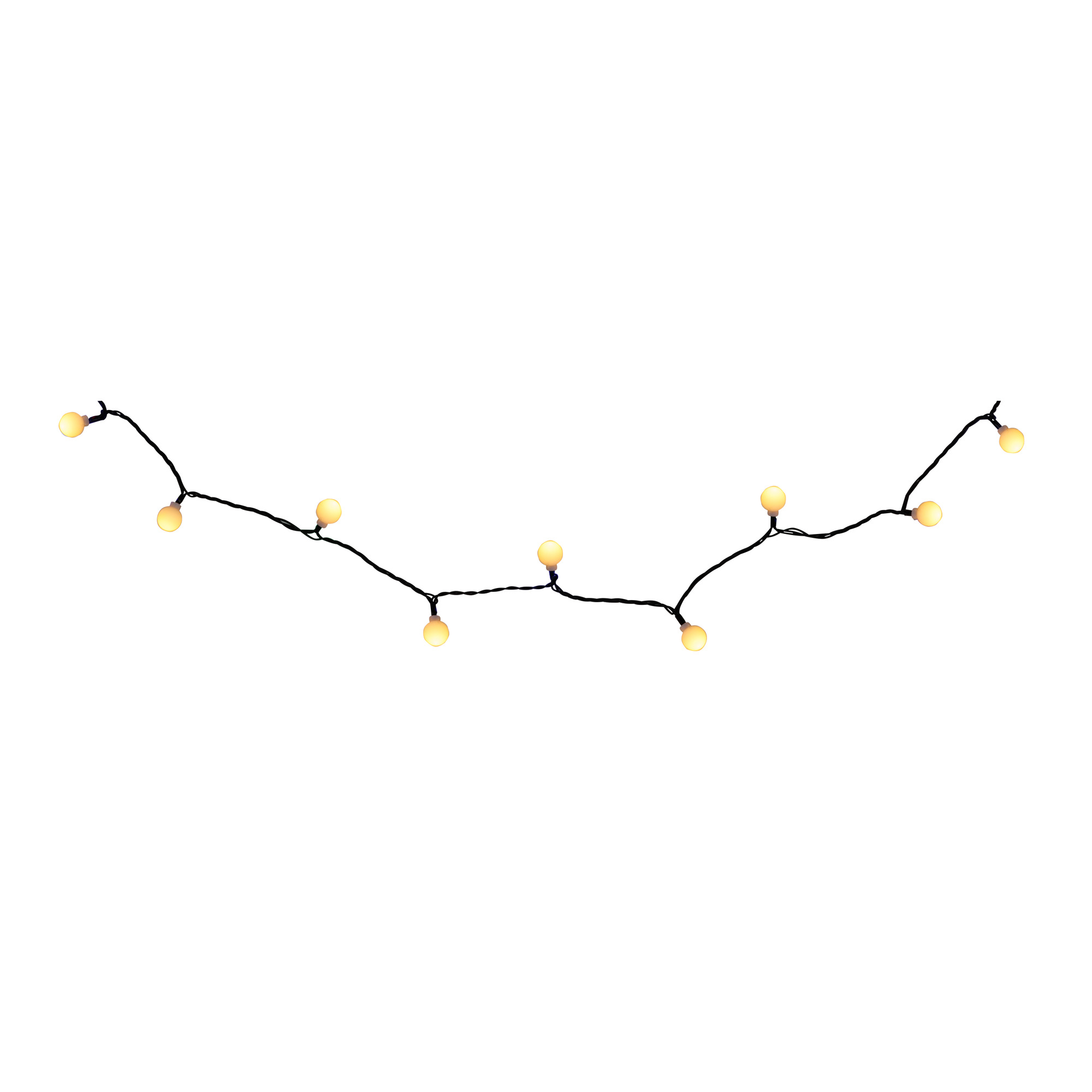 MagicHome LED reťaz, 100 LED, teplá biela, 9,9 m