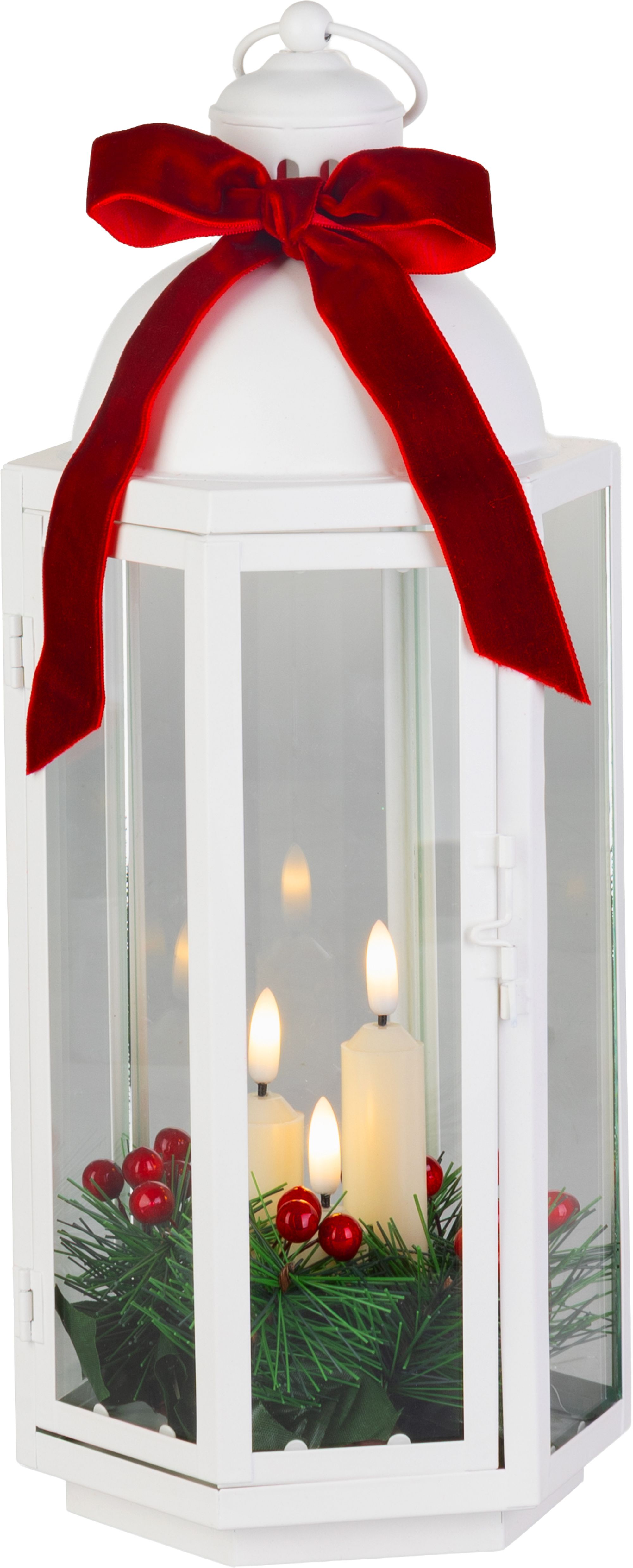 MagicHome Lampáš MagicHome Vianoce, so stuhou, 3xLED teplá biela, 3xAAA, IP20, 16x14x38,5 cm