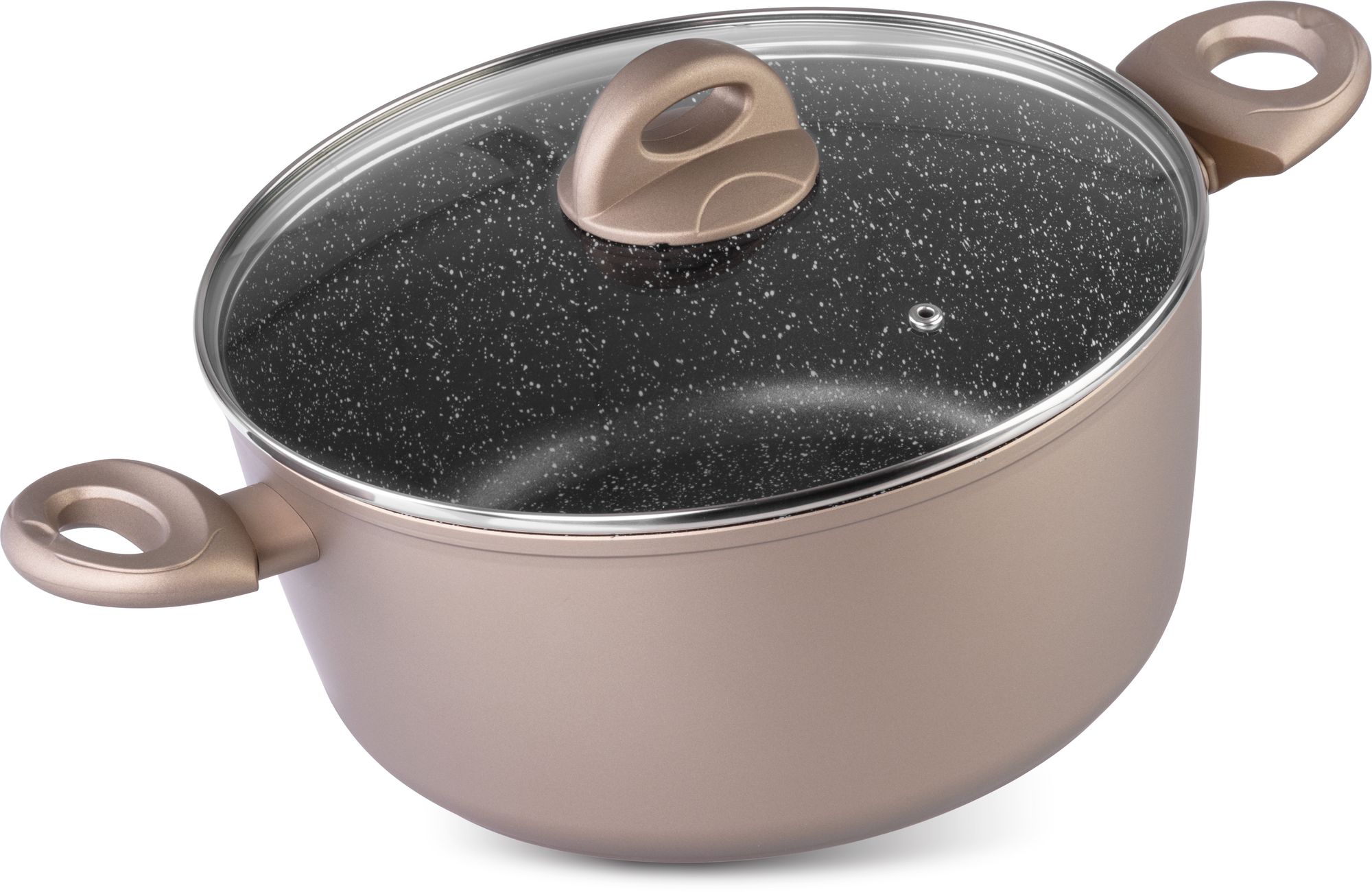 MagicHome Hrniec Coffee Brown Line s pokrievkou, 28 cm, 5,9 l