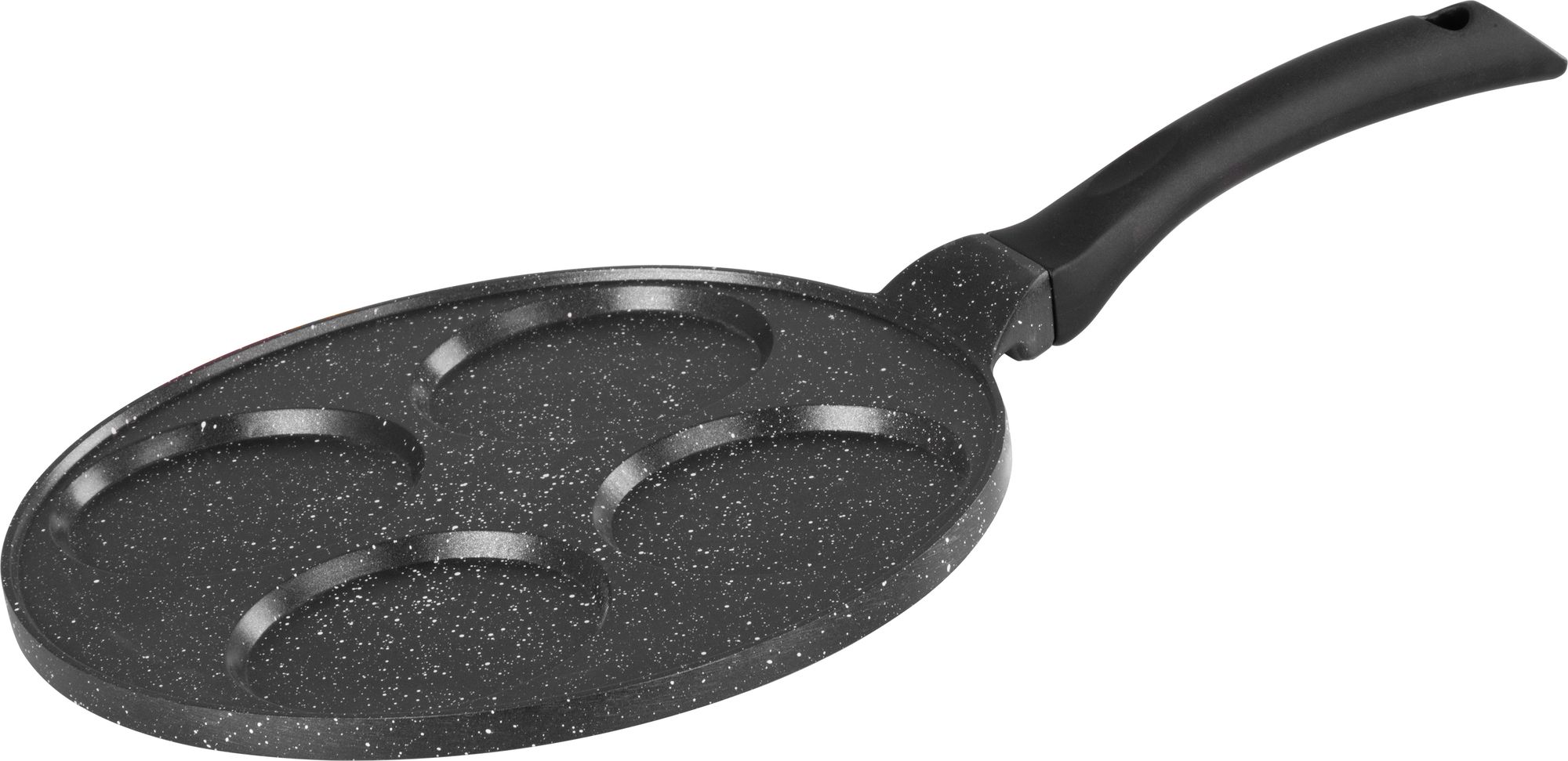 MagicHome Panvica na lievance a volské oká, 4 priehlbiny, 27 cm