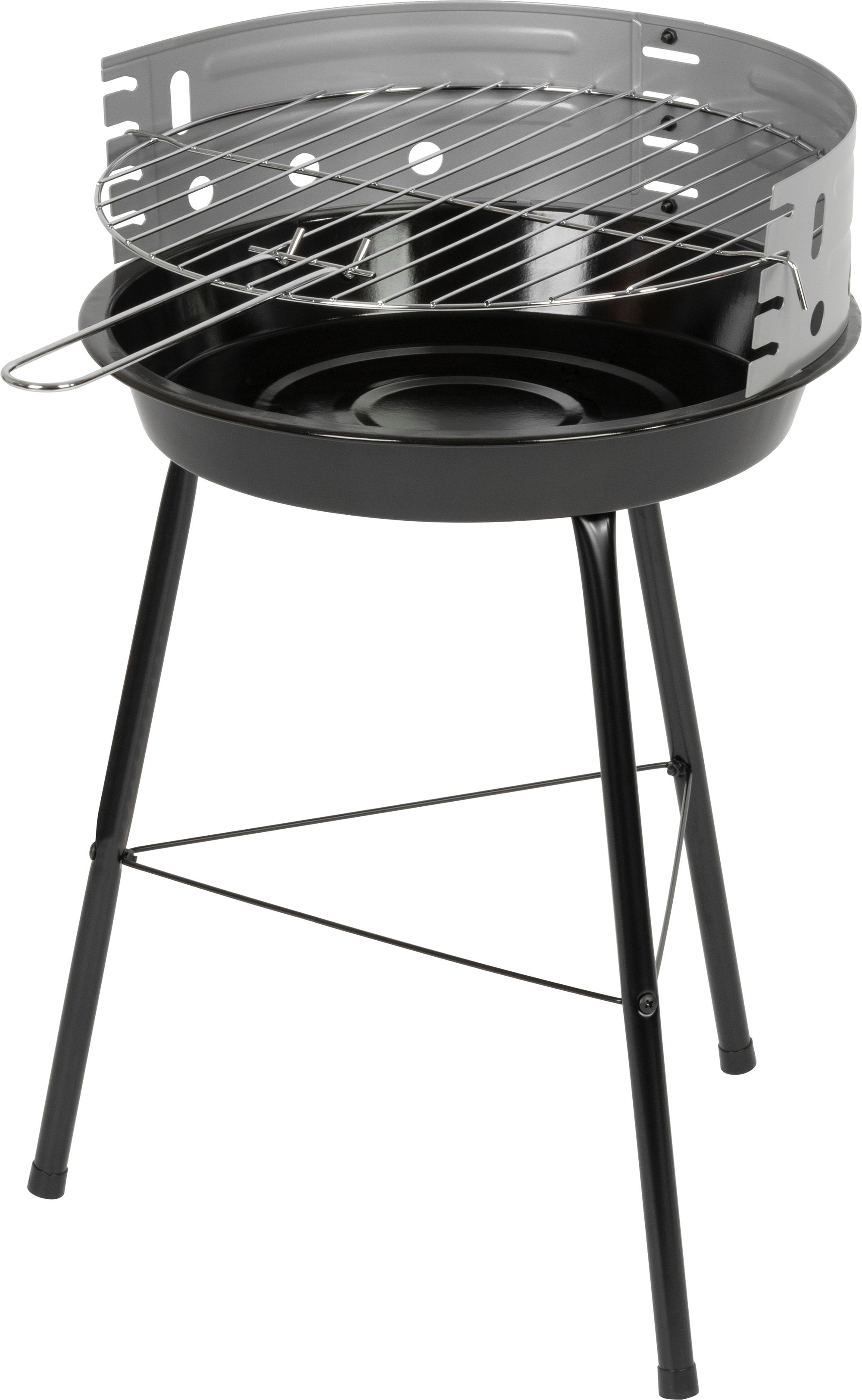 Strend Pro Gril Strend Pro Fabio, BBQ, na drevené uhlie, 38x38x55 cm