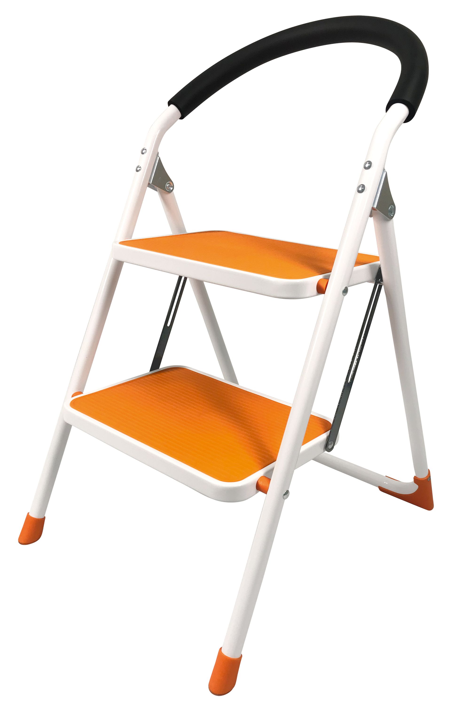 Strend Pro Schodíky Strend Pro WRH2061, 2 stupienkové, nosn. 150 kg, oranžové