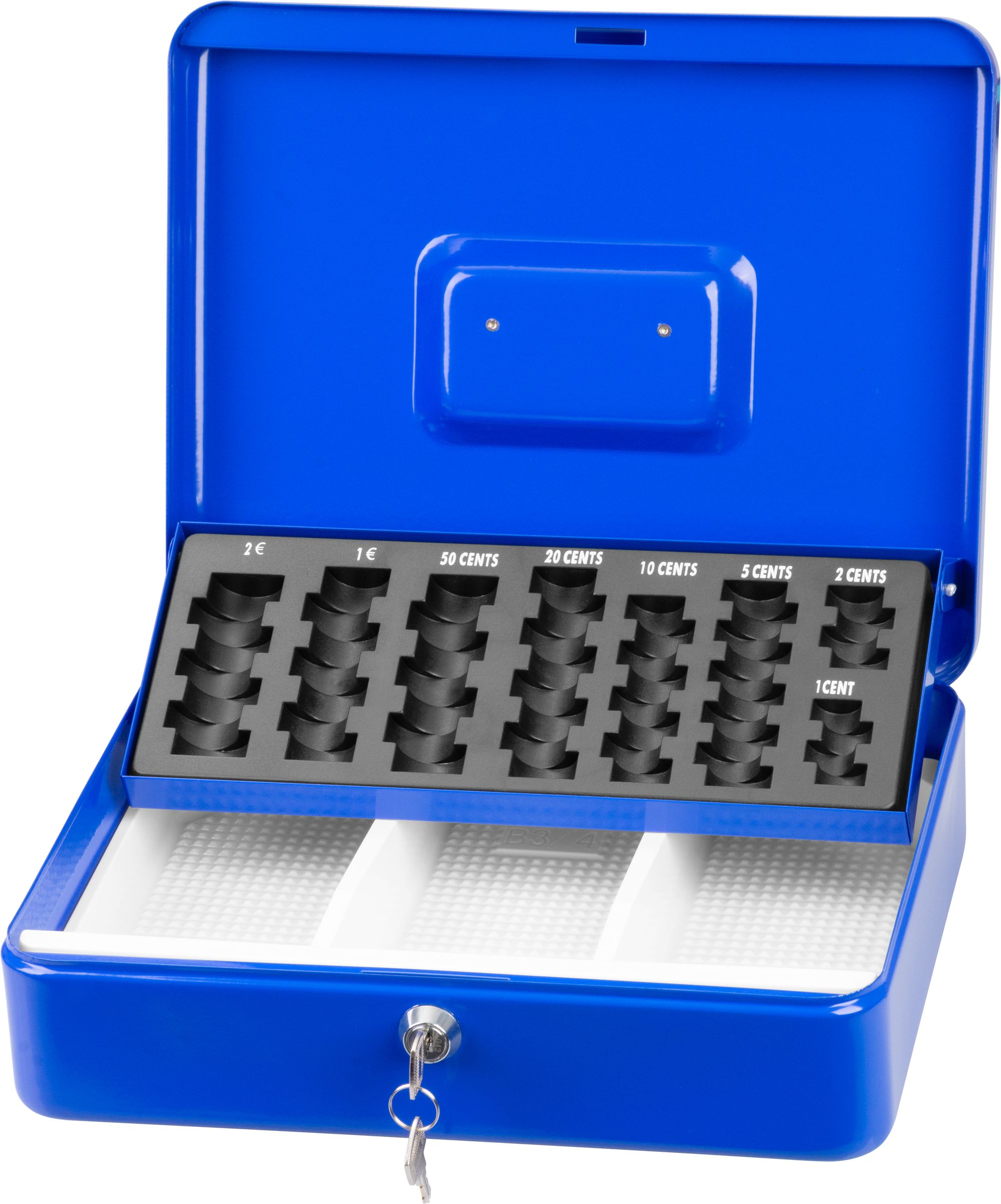 Strend Pro Skrinka CashBox 300x240x90 mm, na peniaze a mince