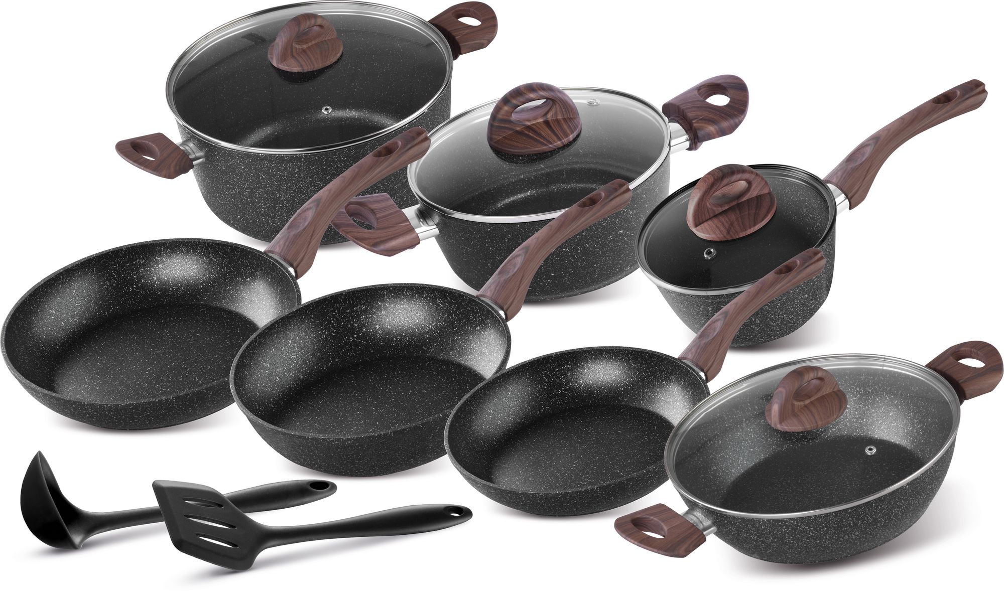 MagicHome Sada riadu MagicHome Black Marble Line, 13 dielna