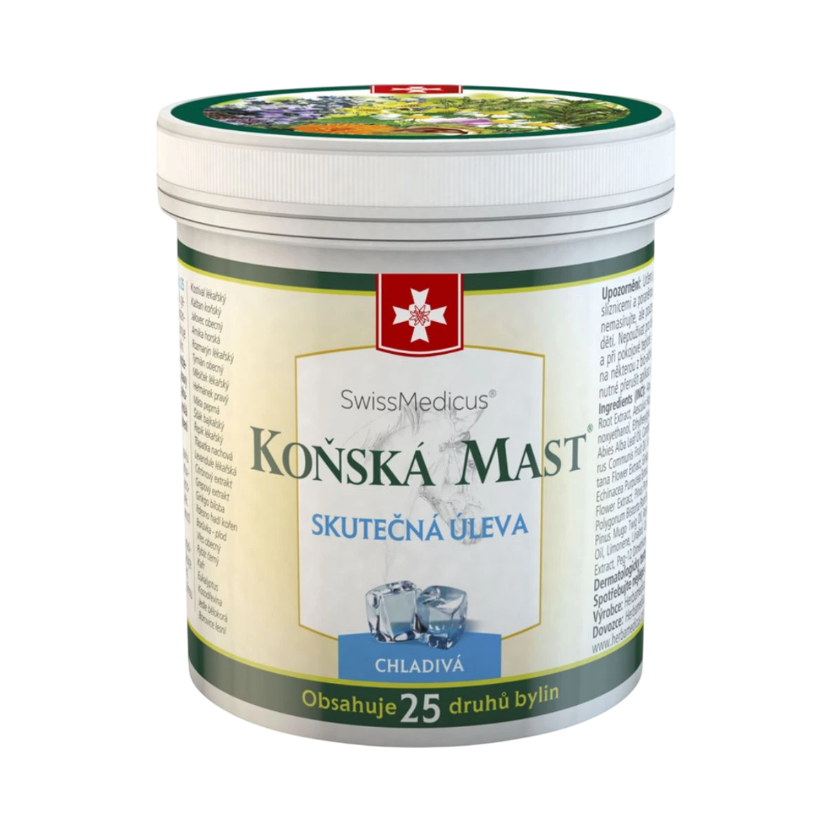 SwissMedicus Konská masť chladivá 250 ml – SwissMedicus