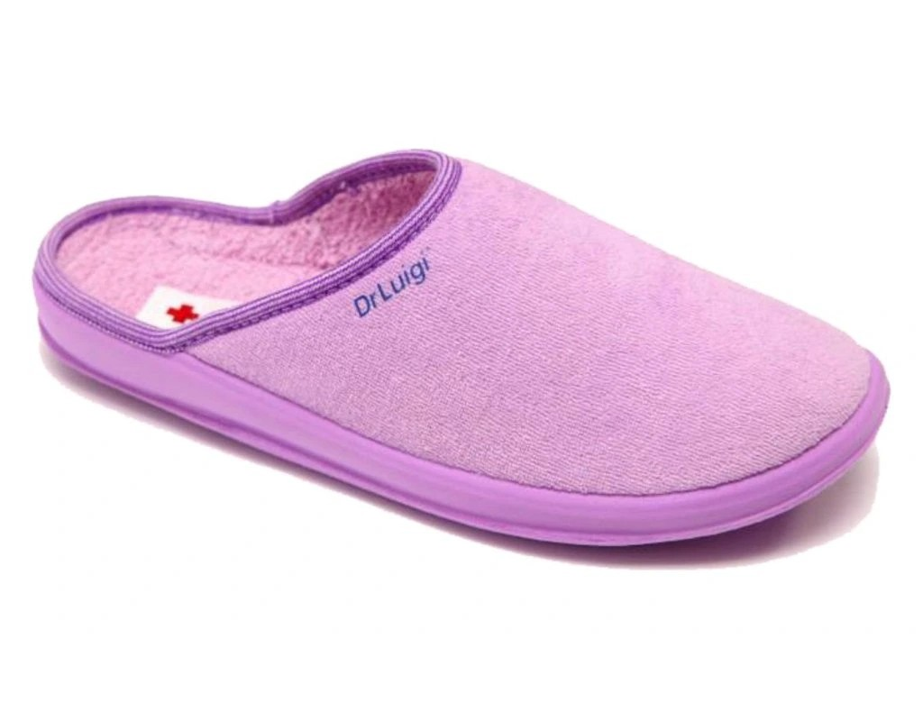 DR. LUIGI DR.LUIGI zdravotná obuv papuče violet 01-40-01-40 - Veľkosť 38