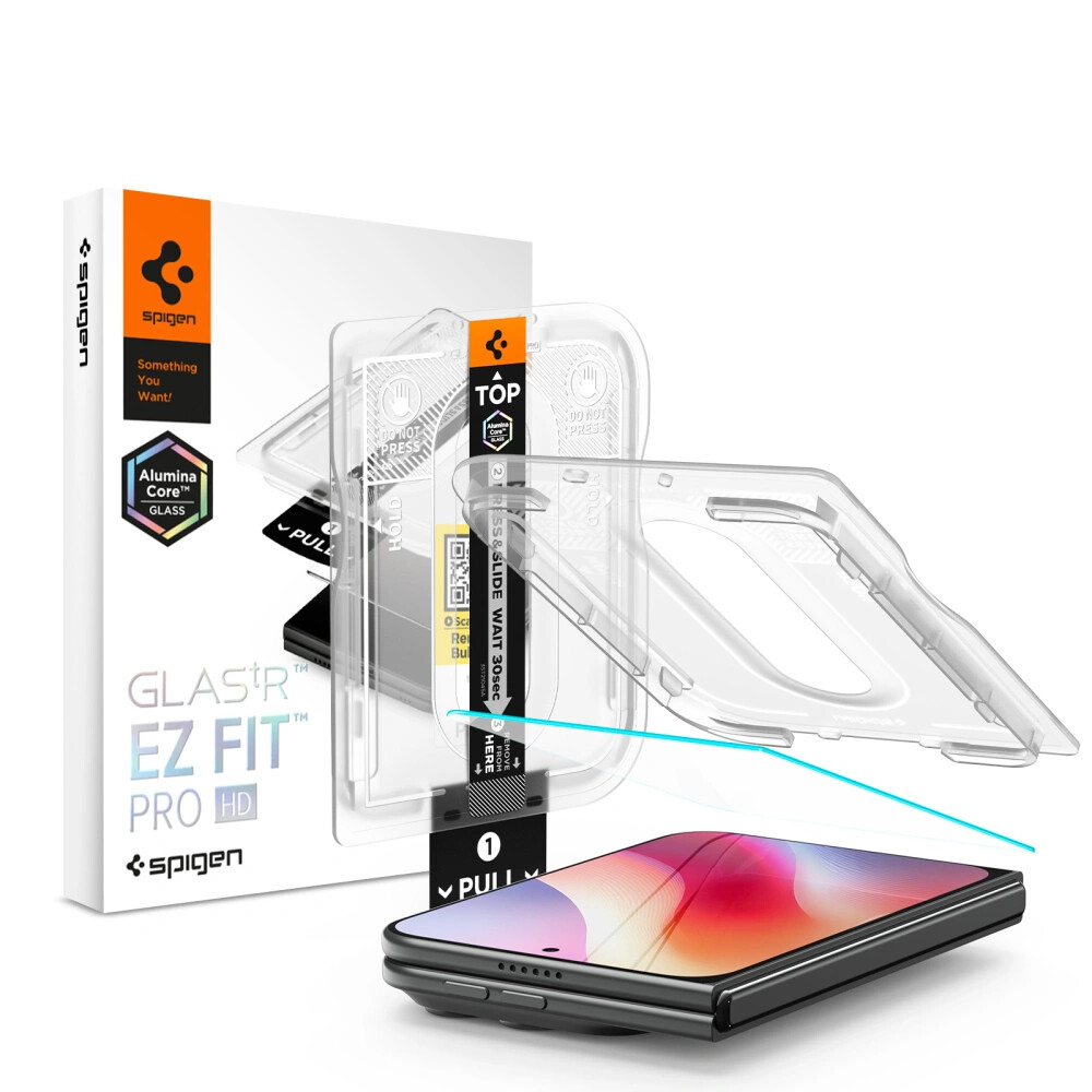 Spigen Spigen Glas.Tr Ez Fit ochranné sklo na iPhone Duo