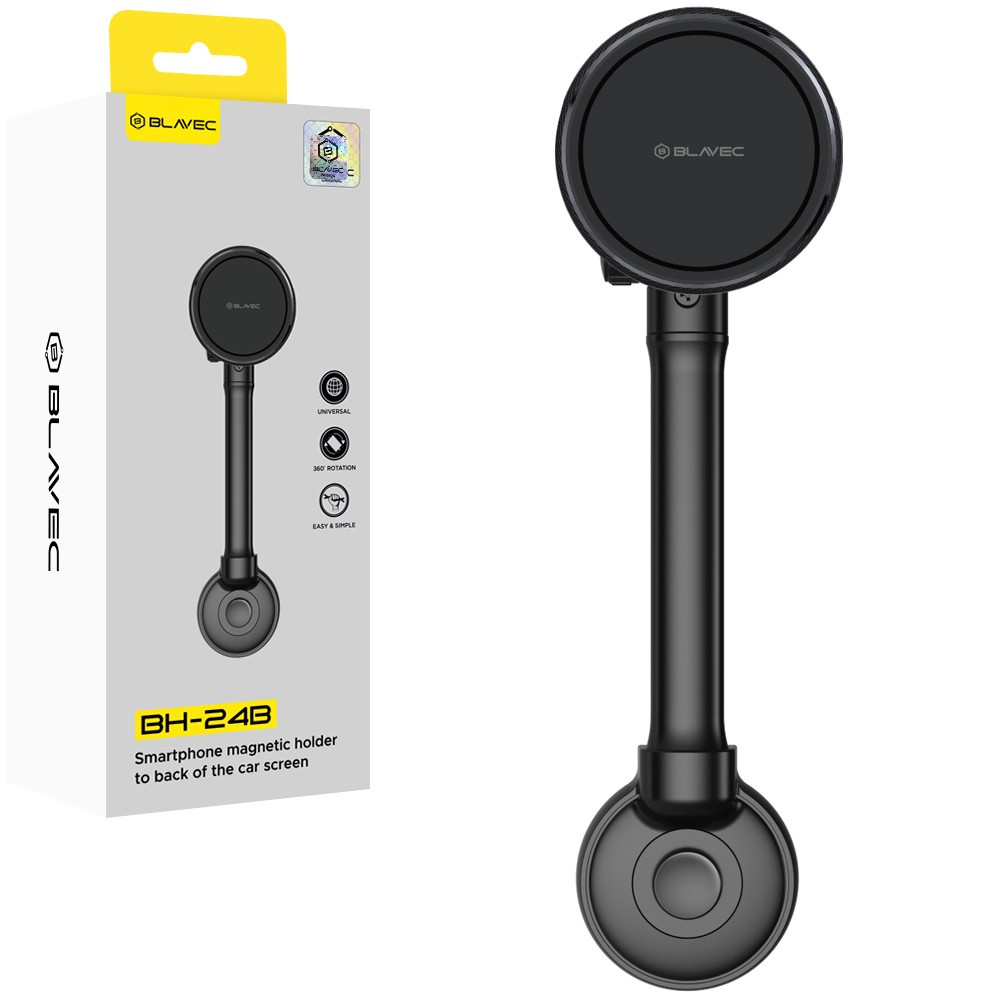 Blavec Blavec BH-24B MagSafe magnetický držiak na mobil do auta, čierny