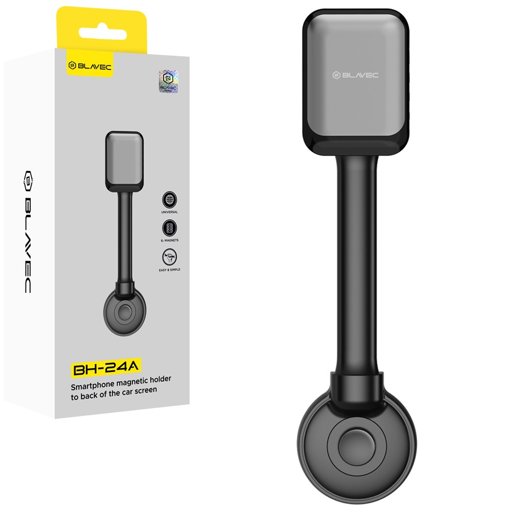 Blavec Blavec BH-24A magnetický držiak na mobil do auta, čierny