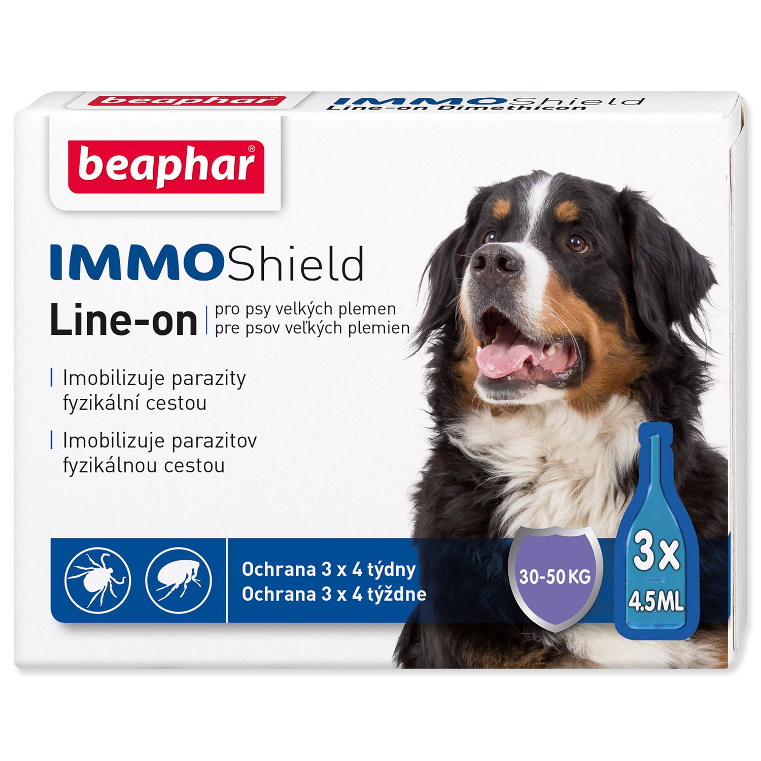 Beaphar Pipeta Line-on IMMO Shield pes L 3x4,5ml