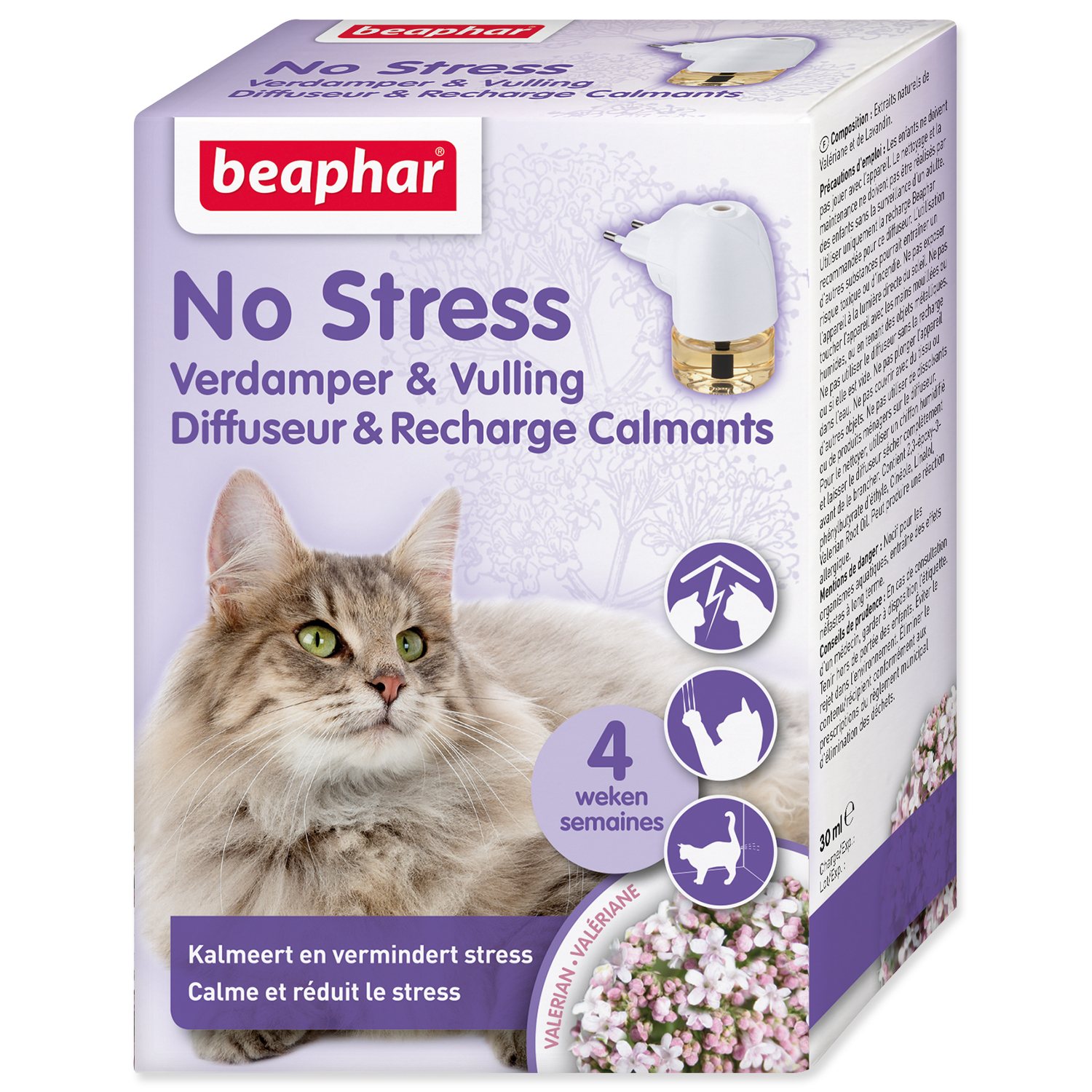 Beaphar Difuzér No Stress sada Mačka 30ml