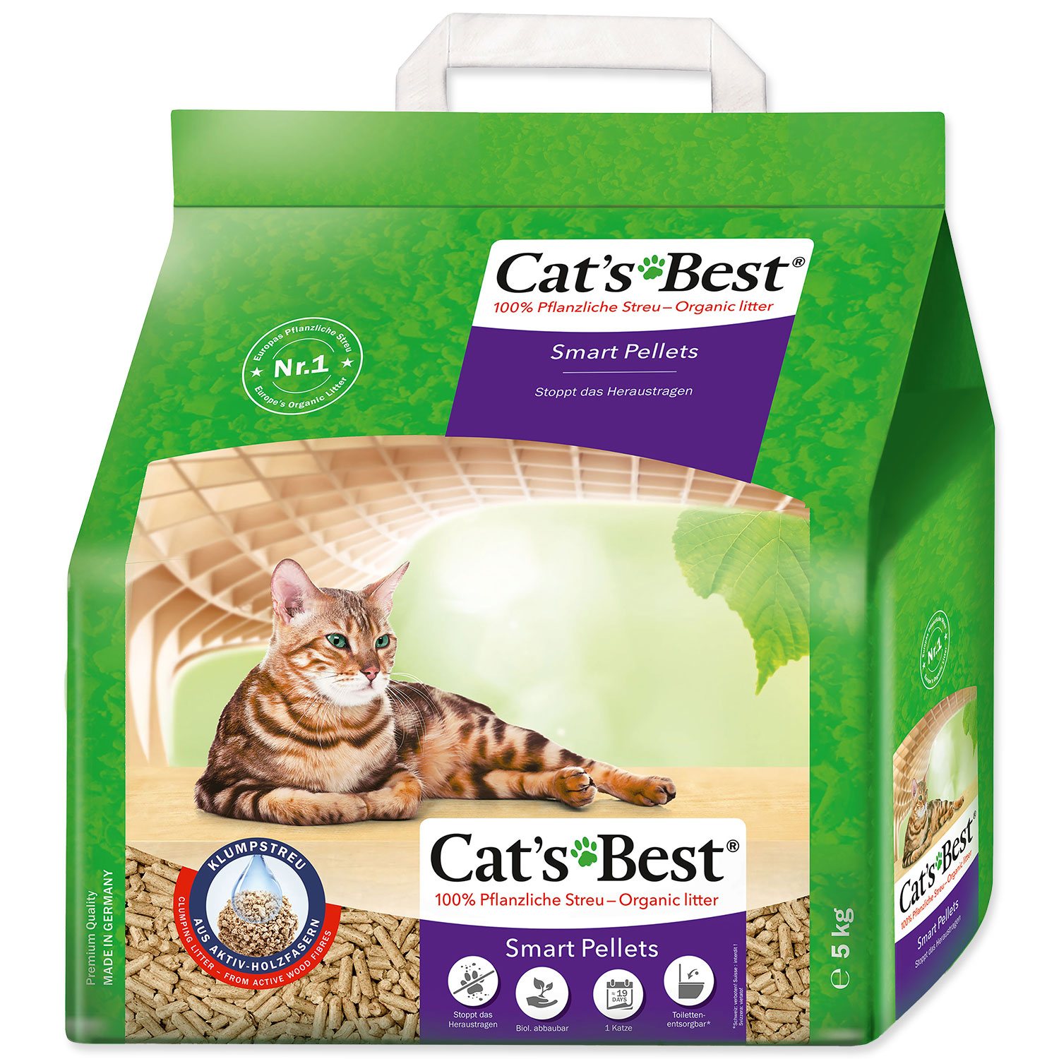 Cats Best Podstielka Smart Pellets 10l/5kg