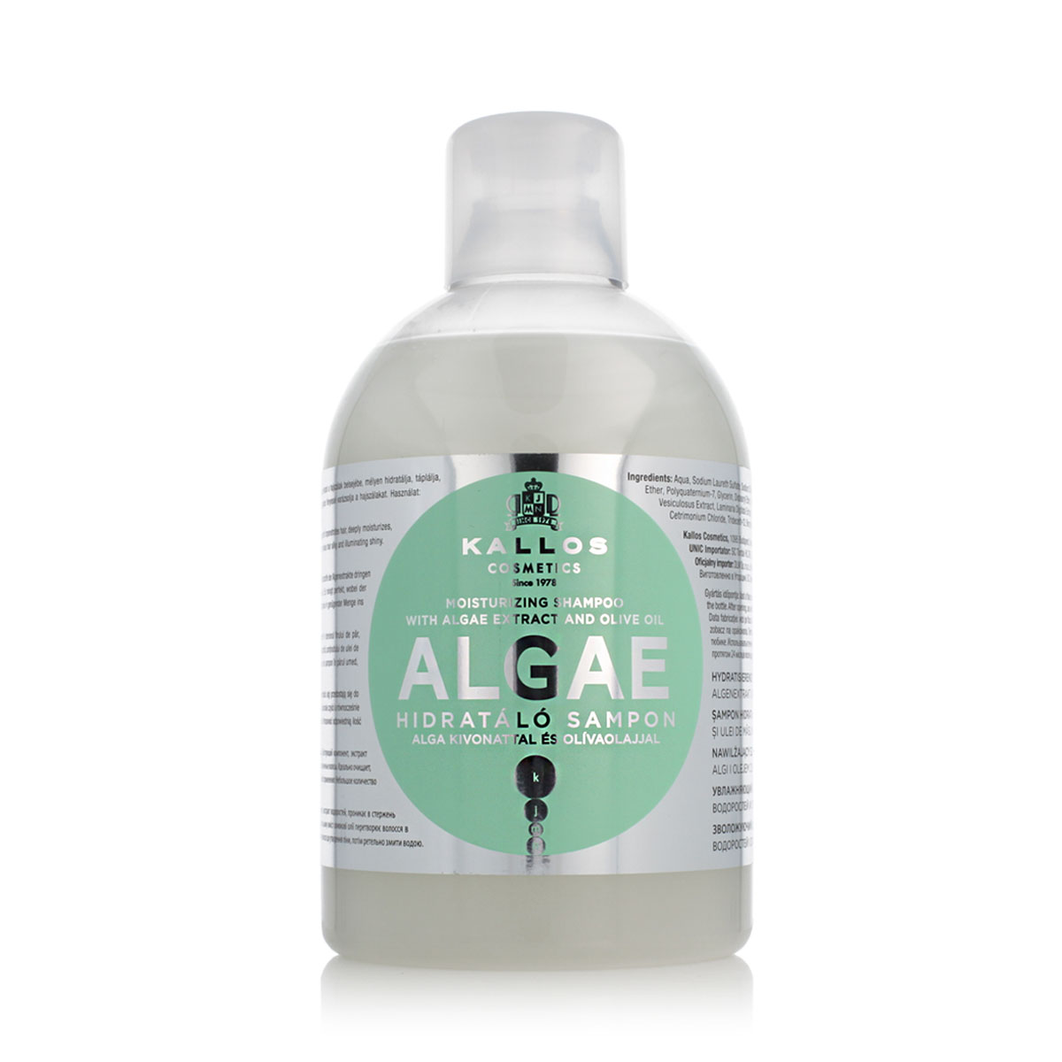 Kallos Cosmetics Kallos Algae Shampoo 1000 ml
