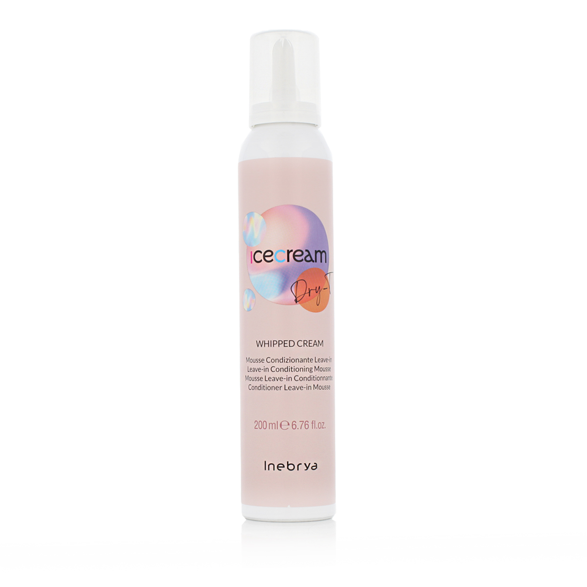 Inebrya Inebrya Ice Cream Dry-T Whipped Cream Leave-in Conditioning Mousse 200 ml