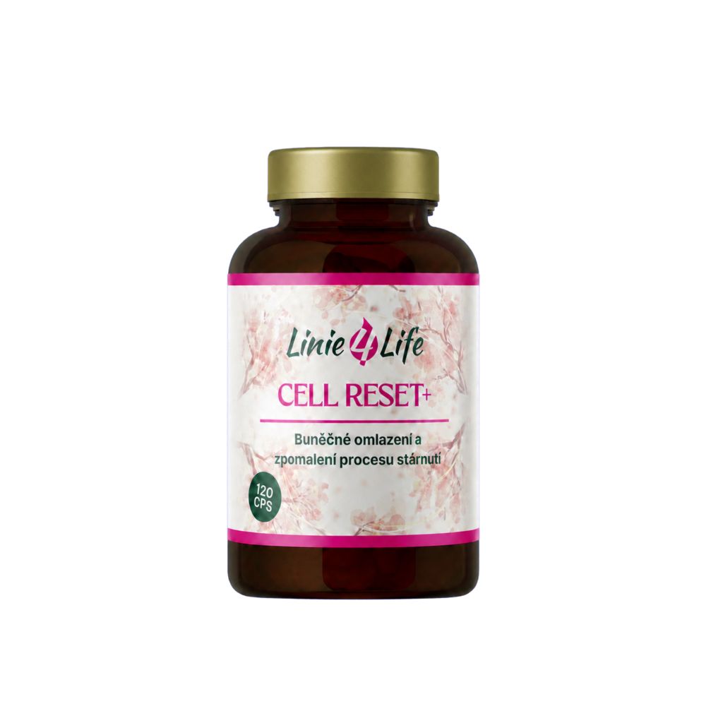 Linie4life CELL RESET NAD+ – omladenie buniek, spomalenie procesu starnutia, 120 kapsúl na 30 dní