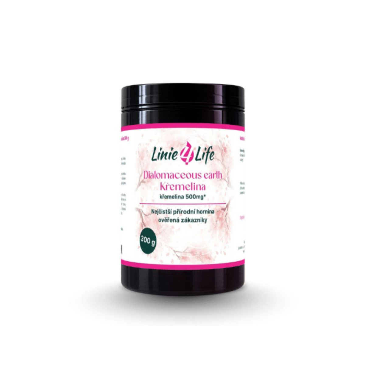Linie4life DIATOMACEOUS EARTH KŘEMELINA – najčistejšia forma bez plnidiel 300 g/60 dávok