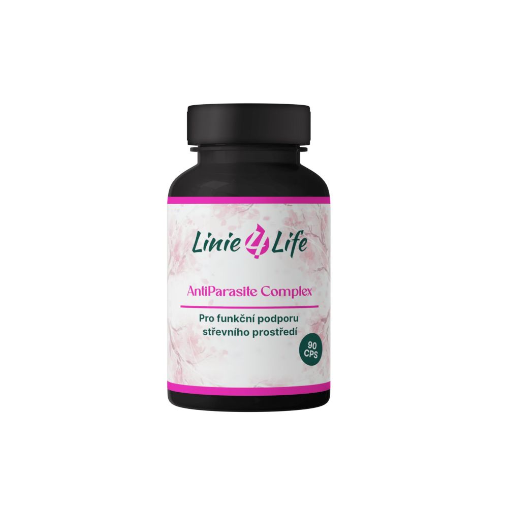 Linie4life ANTIPARASITE COMPLEX bylinný komplex na prečistenie organizmu a čriev bez plnidiel, 30 dní