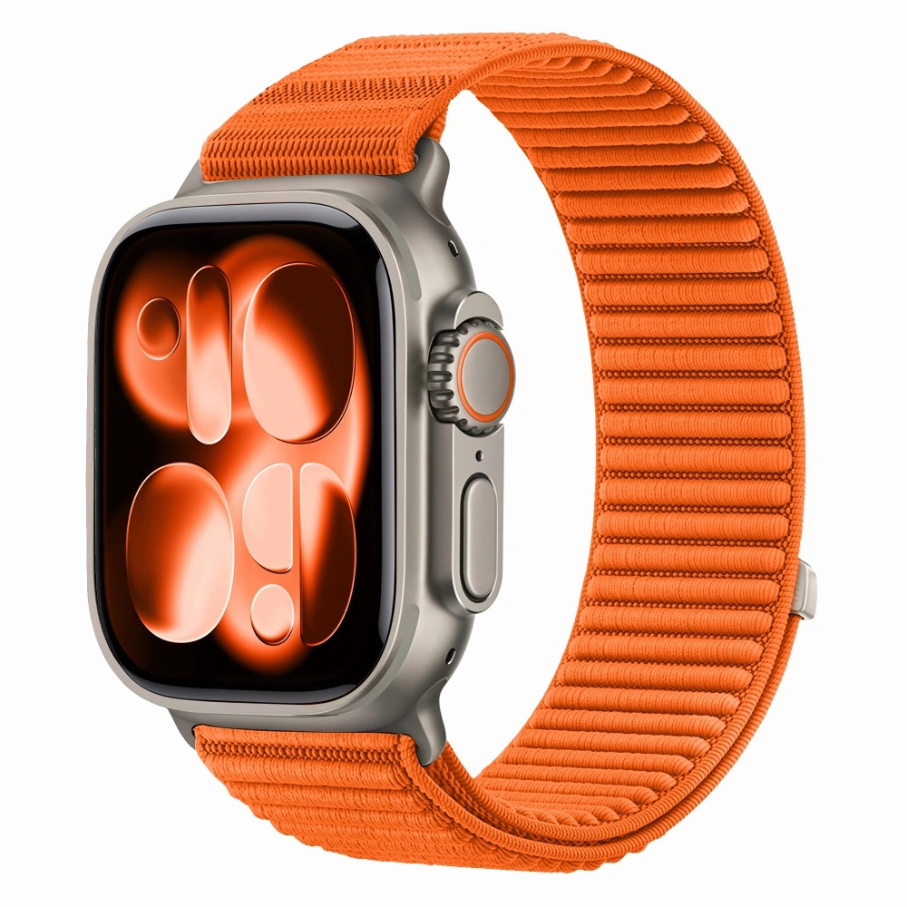 Tech-Protect Tech-Protect Nylon Loop remienok na Apple Watch 44/45/46/49mm, orange