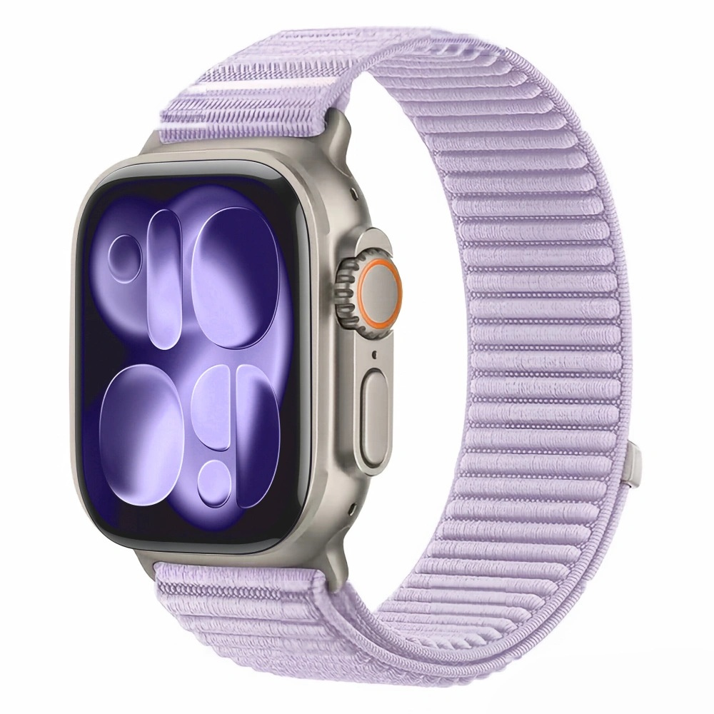 Tech-Protect Tech-Protect Nylon Loop remienok na Apple Watch 44/45/46/49mm, purple