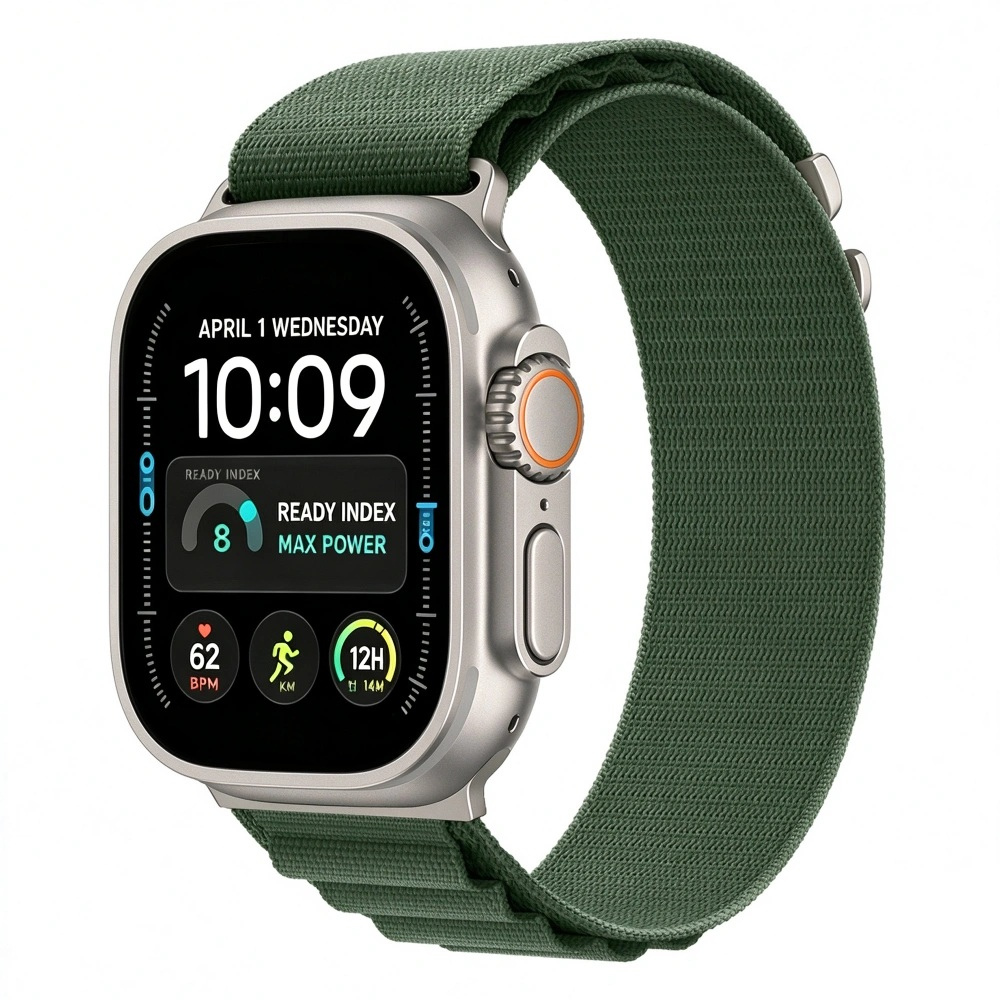 Tech-Protect Tech-Protect Nylon Pro remienok na Apple Watch 44/45/46/49mm, military green