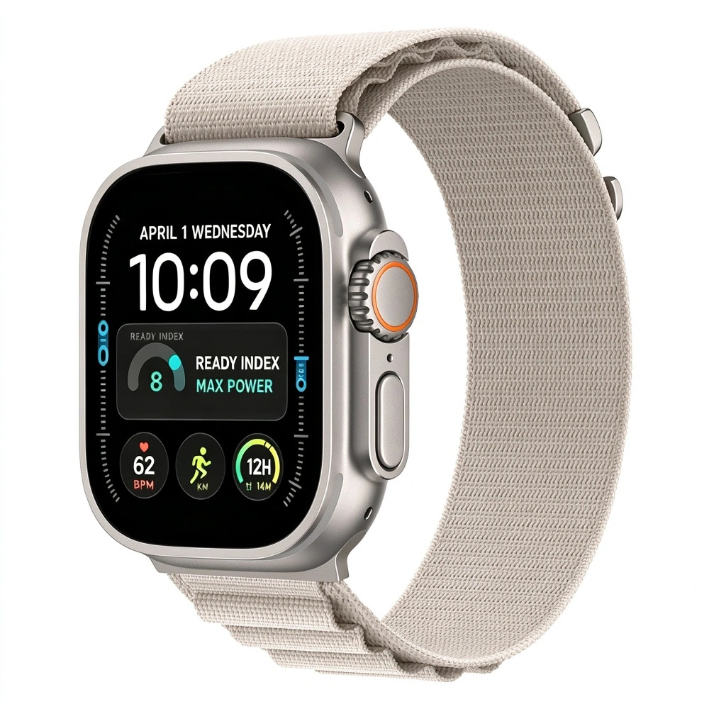 Tech-Protect Tech-Protect Nylon Pro remienok na Apple Watch 44/45/46/49mm, starlight