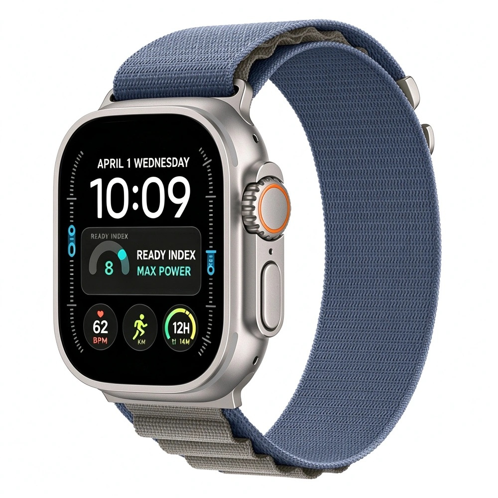 Tech-Protect Tech-Protect Nylon Pro remienok na Apple Watch 44/45/46/49mm, navy / grey