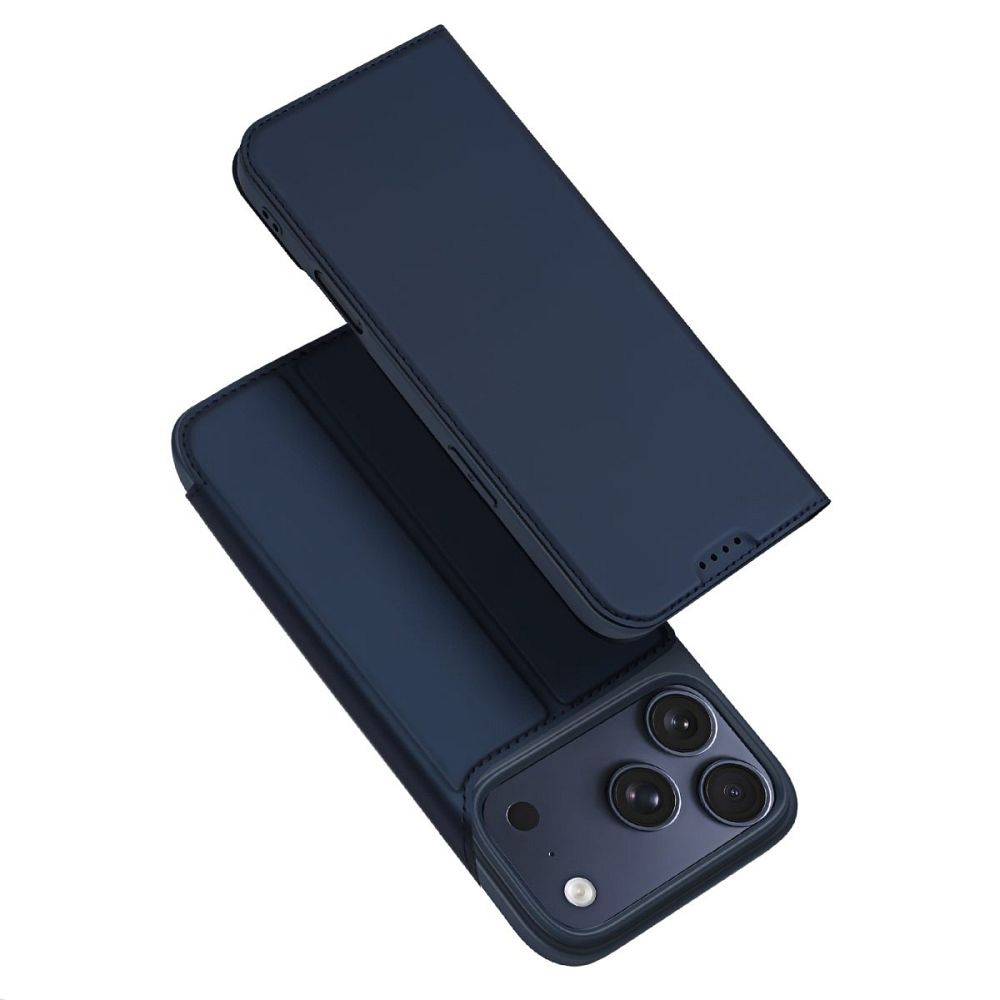 Dux Ducis Dux Ducis Skin Pro knižkové puzdro na iPhone 18 Pro Max / 17 Pro Max, modré