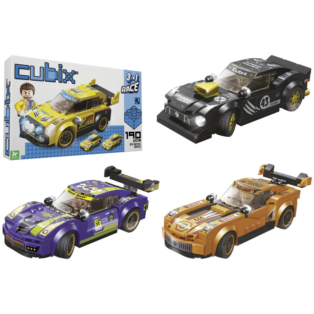 WTOY Skladačka Cubix/ auto 4 druhy-WTOY
