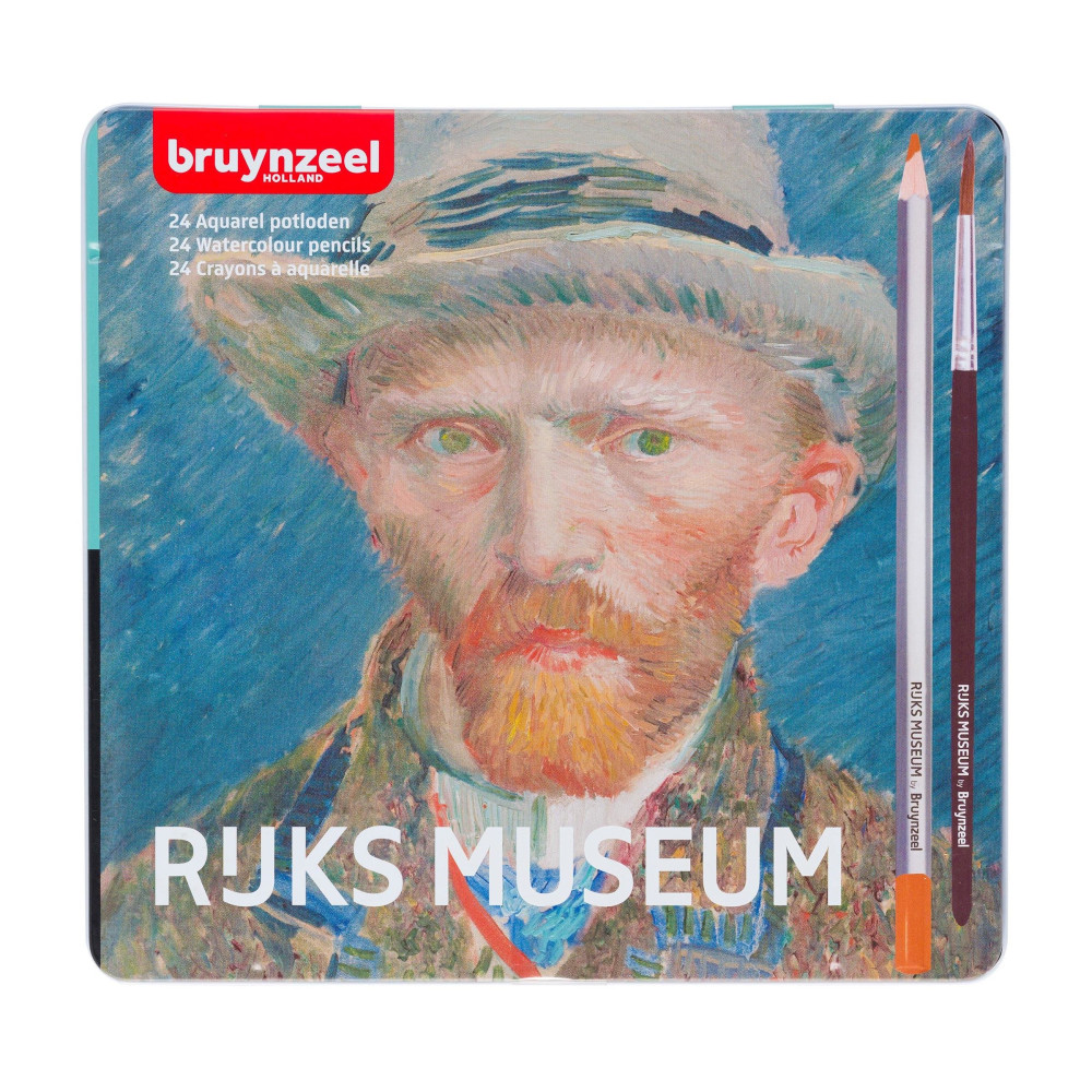 Bruynzeel Akvarelové farbičky z limitovanej edície Van Gogh,  24 ks-Bruynzeel