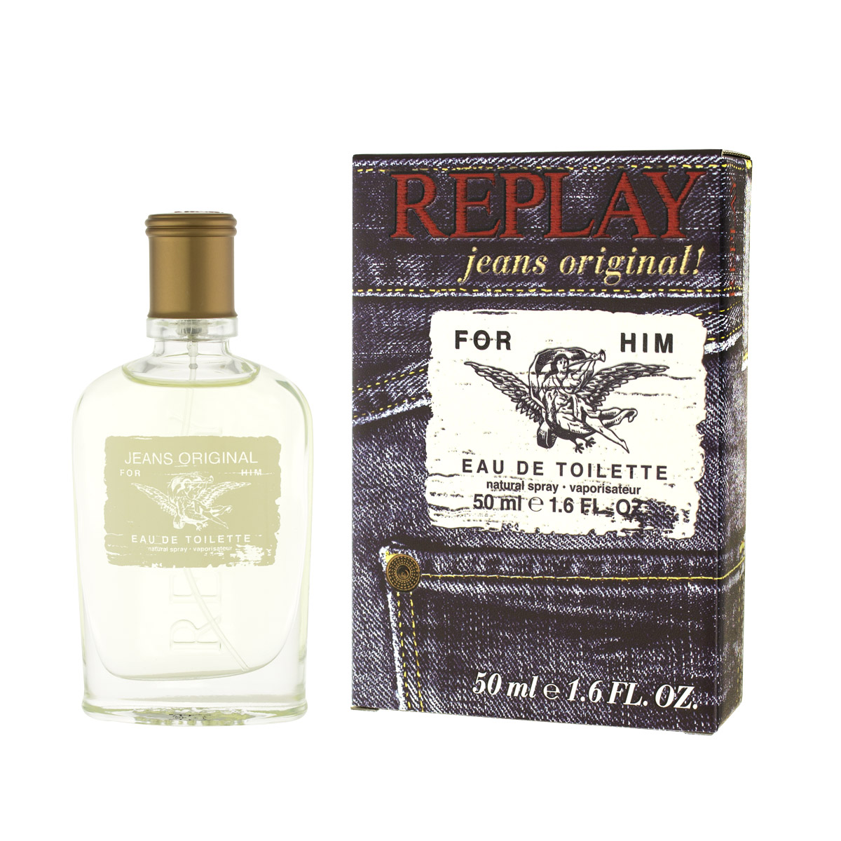 Replay Replay Jeans Original for Him EDT 50 ml M