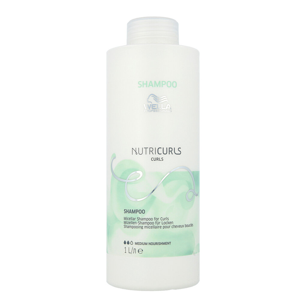 Wella Wella Nutricurls Curls Micellar Shampoo for Curls 1000 ml