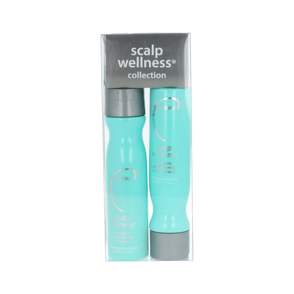 Malibu C Malibu C Scalp Wellness Collection Shampoo 266 ml + Conditioner 266 ml + sáček 4 x 5 g