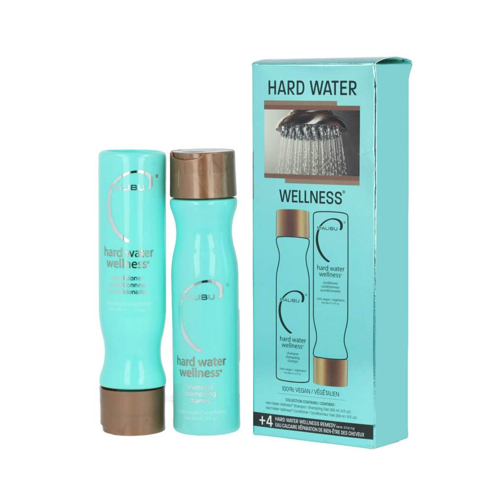 Malibu C Malibu C Hard Water Wellness Collection Shampoo 266 ml + Conditioner 266 ml + sáček 4 x 5 g