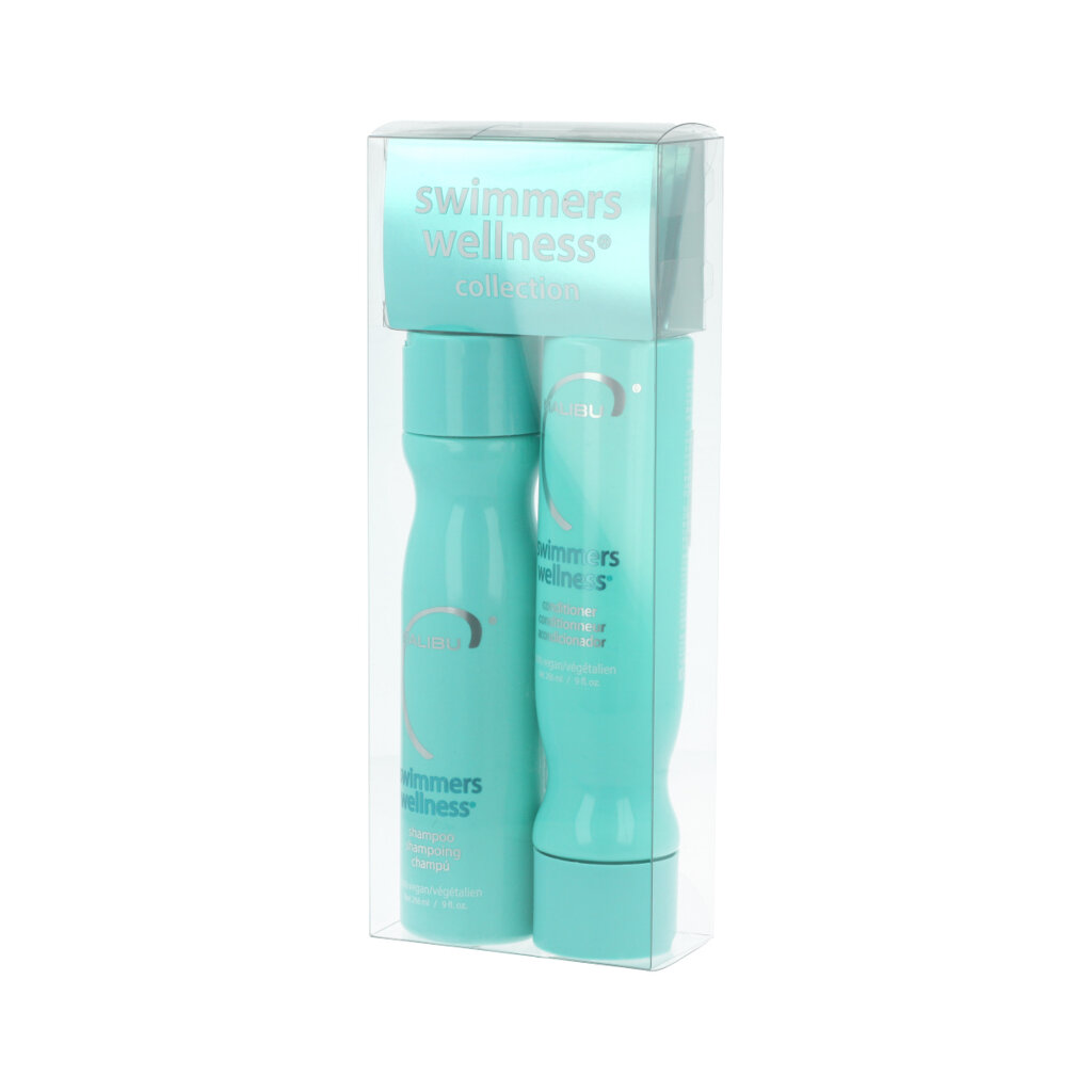 Malibu C Malibu C Swimmers Wellness Collection Shampoo 266 ml + Conditioner 266 ml + sáček 4 x 5 g