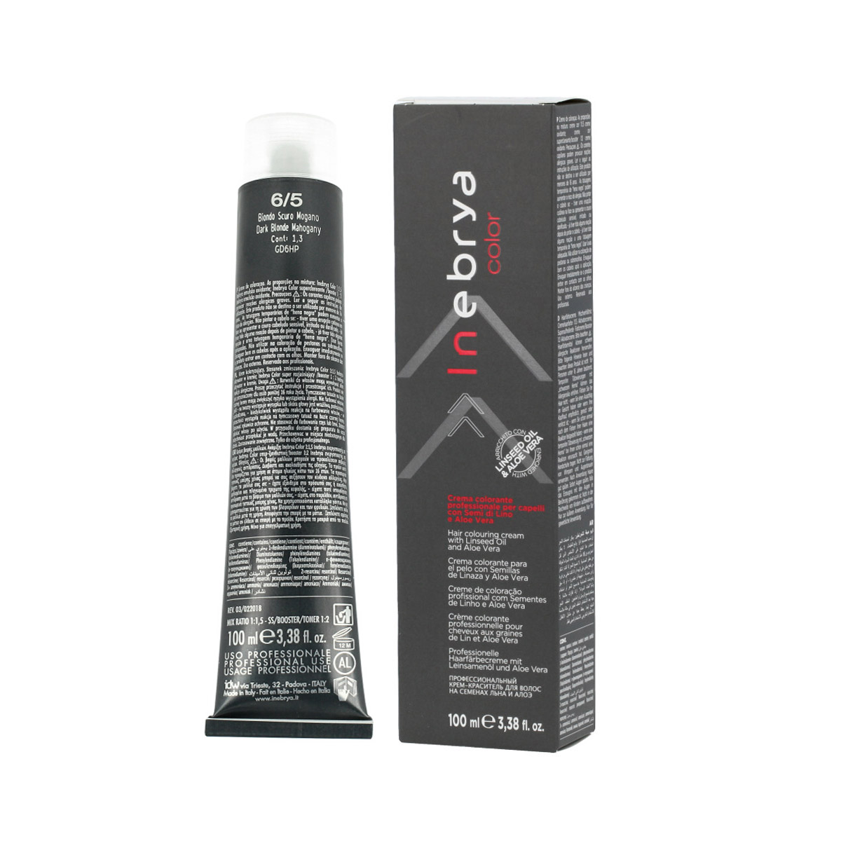 Inebrya Inebrya Color Mahogany (6/5 Dark Blonde Mahogany) 100 ml
