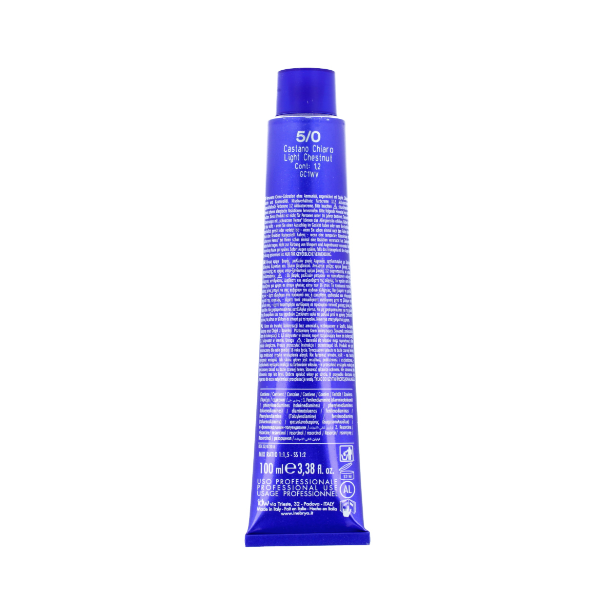 Inebrya Inebrya Bionic Color Natural (5/0 Light Chestnut) 100 ml