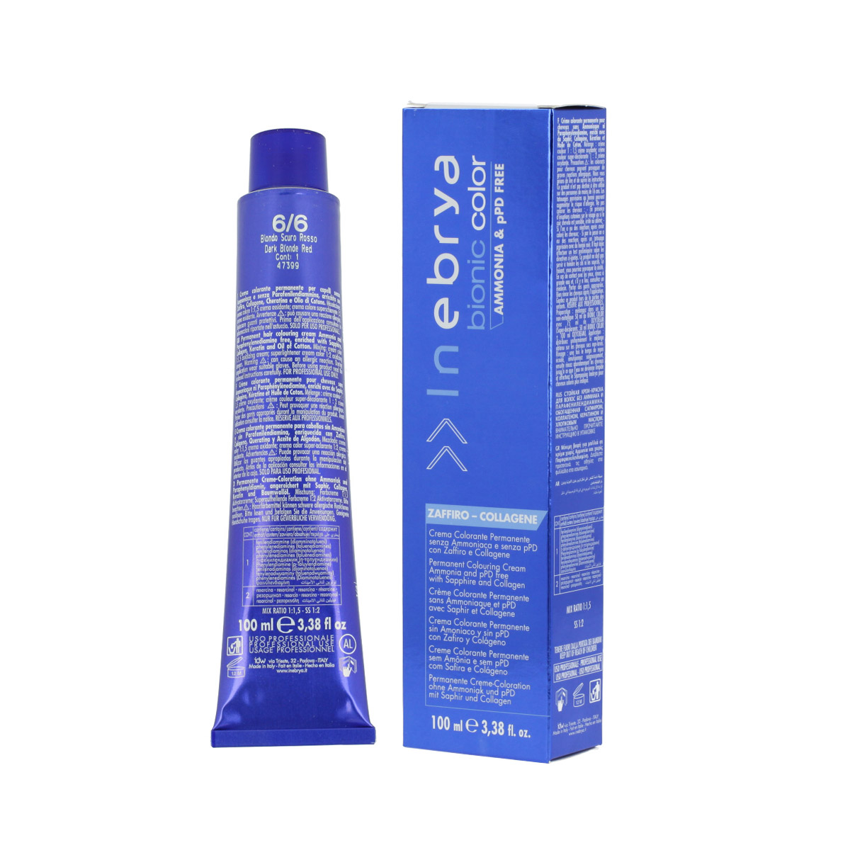 Inebrya Inebrya Bionic Color Red (6/6 Dark Blonde Red) 100 ml