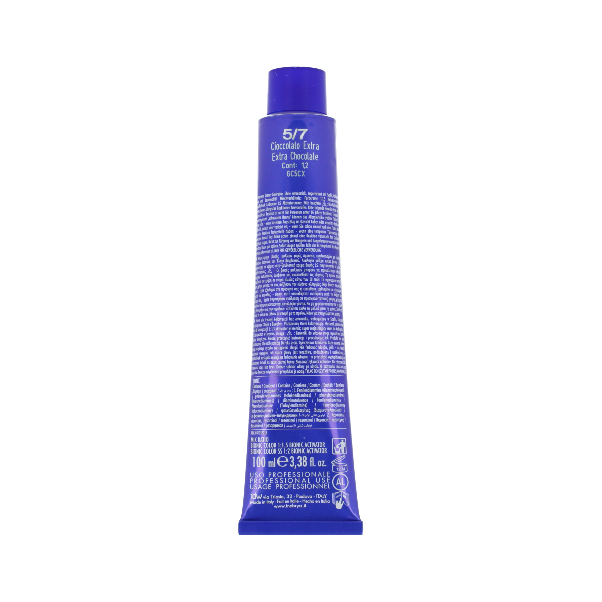 Inebrya Inebrya Bionic Color Chocolate (5/7 Extra Chocolate) 100 ml