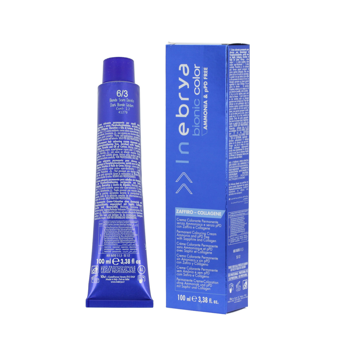 Inebrya Inebrya Bionic Color Golden (6/3 Dark Blonde Golden) 100 ml