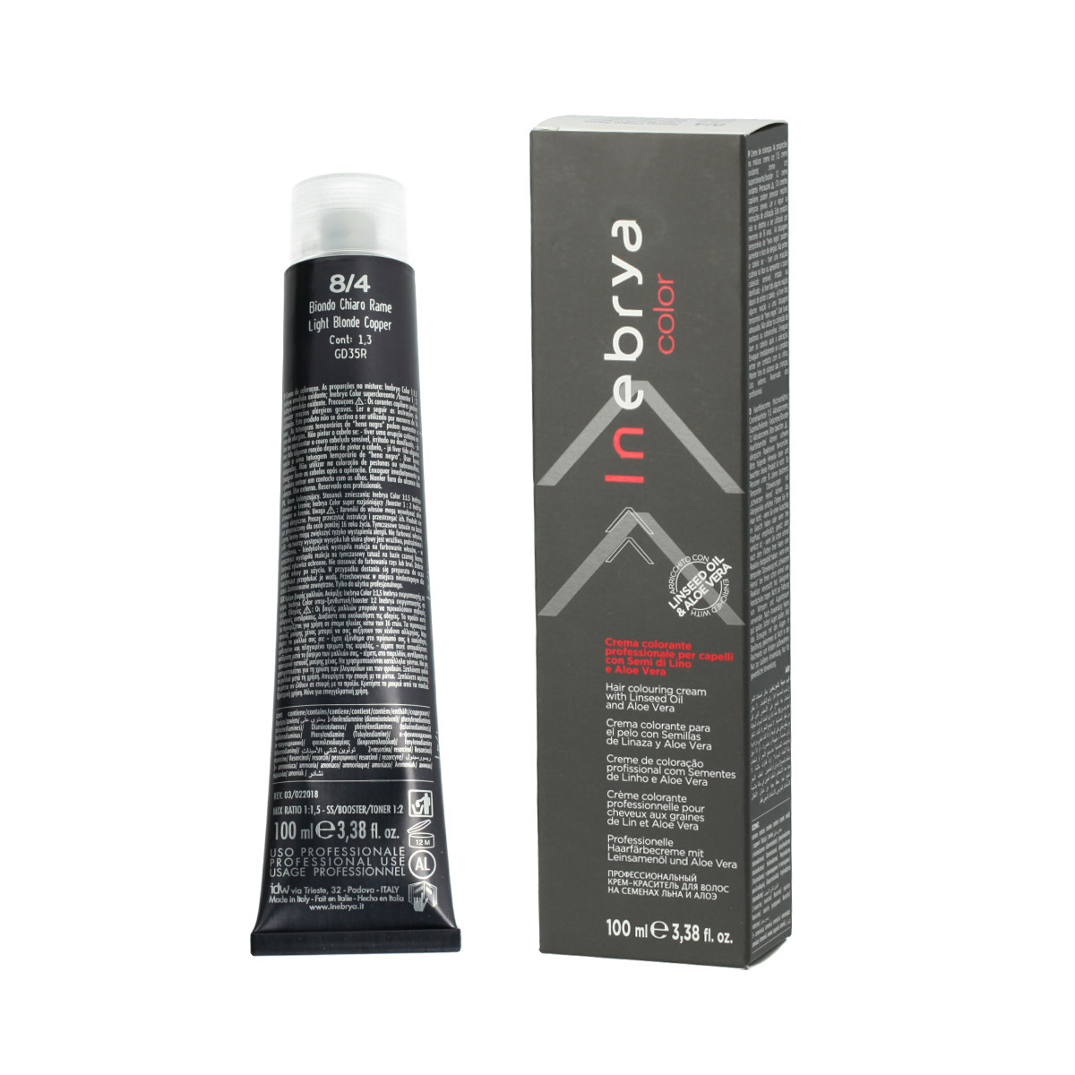 Inebrya Inebrya Color Copper (8/4 Light Blonde Copper) 100 ml