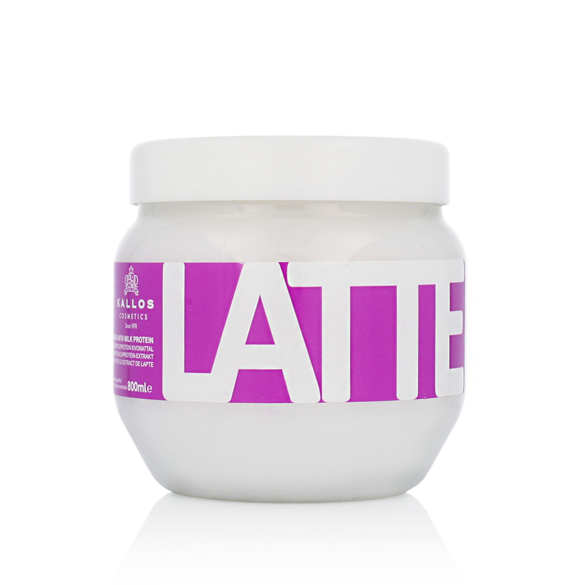 Kallos Cosmetics Kallos Latte Hair Mask With Milk Protein Extract 800 ml