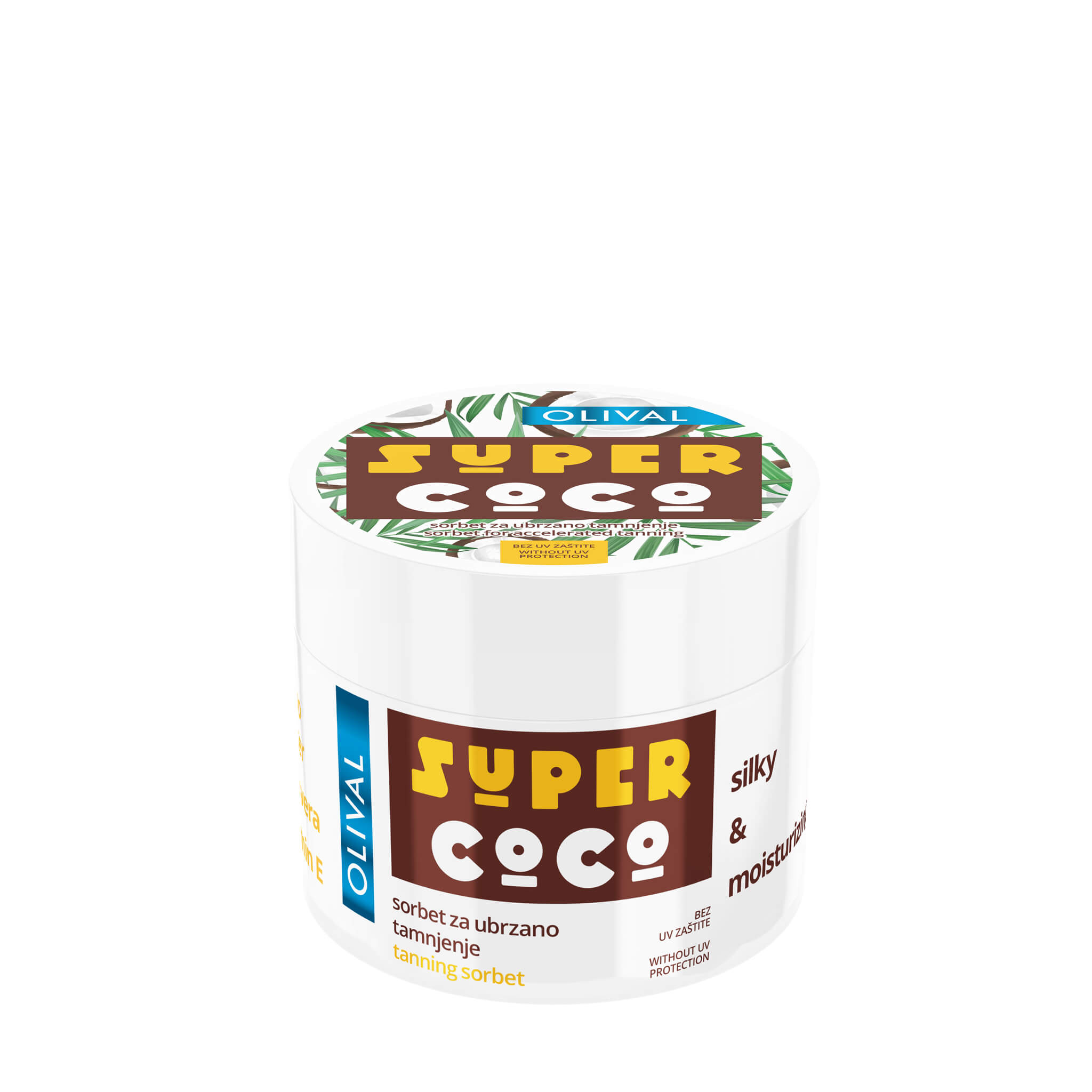 Olival super coco sorbet na urýchlenie opálenia