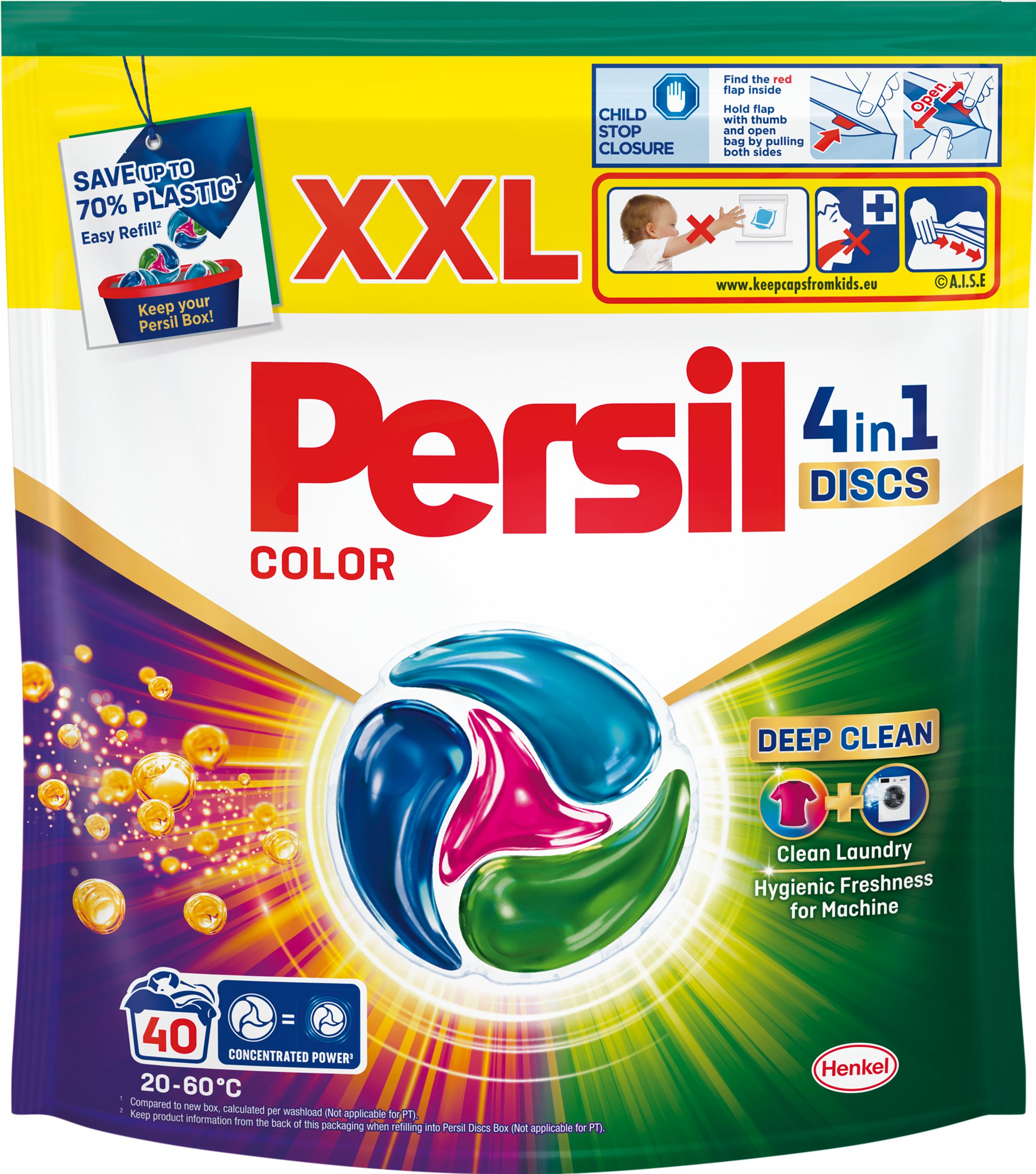 Persil Persil Discs pracie kapsuly Color 40 praní