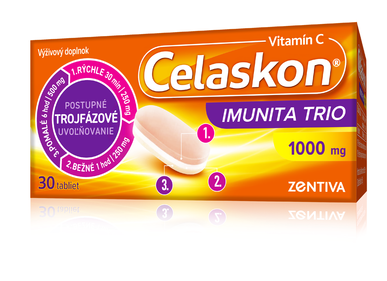 Celaskon Celaskon Imunita Trio tablety na podporu imunity – 30 ks