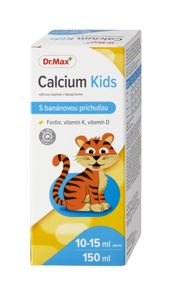 Dr. Max Kalciový sirup pre deti Dr. Max, 150 ml