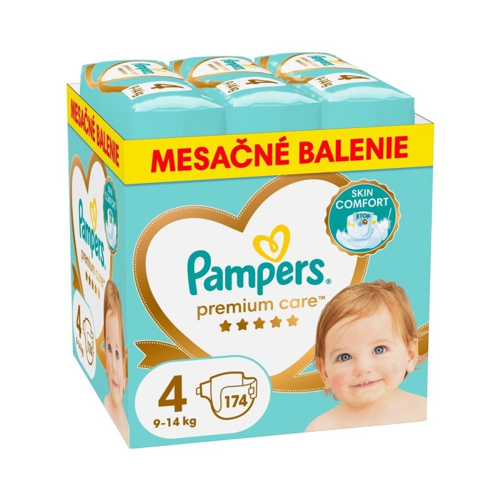 Pampers Pampers Premiump 4 174ks (9-14kg)