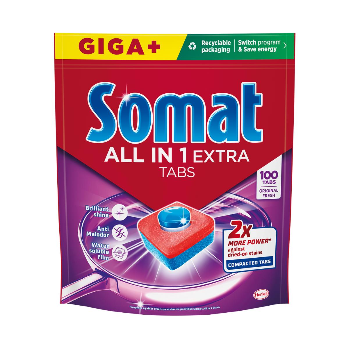 Somat All in 1 Extra tablety do myčky