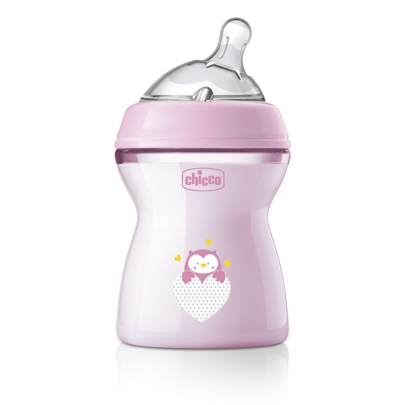 Chicco Chicco Fľaša dojčenská antikolik Natural Feeling 250 ml dievča 2m+