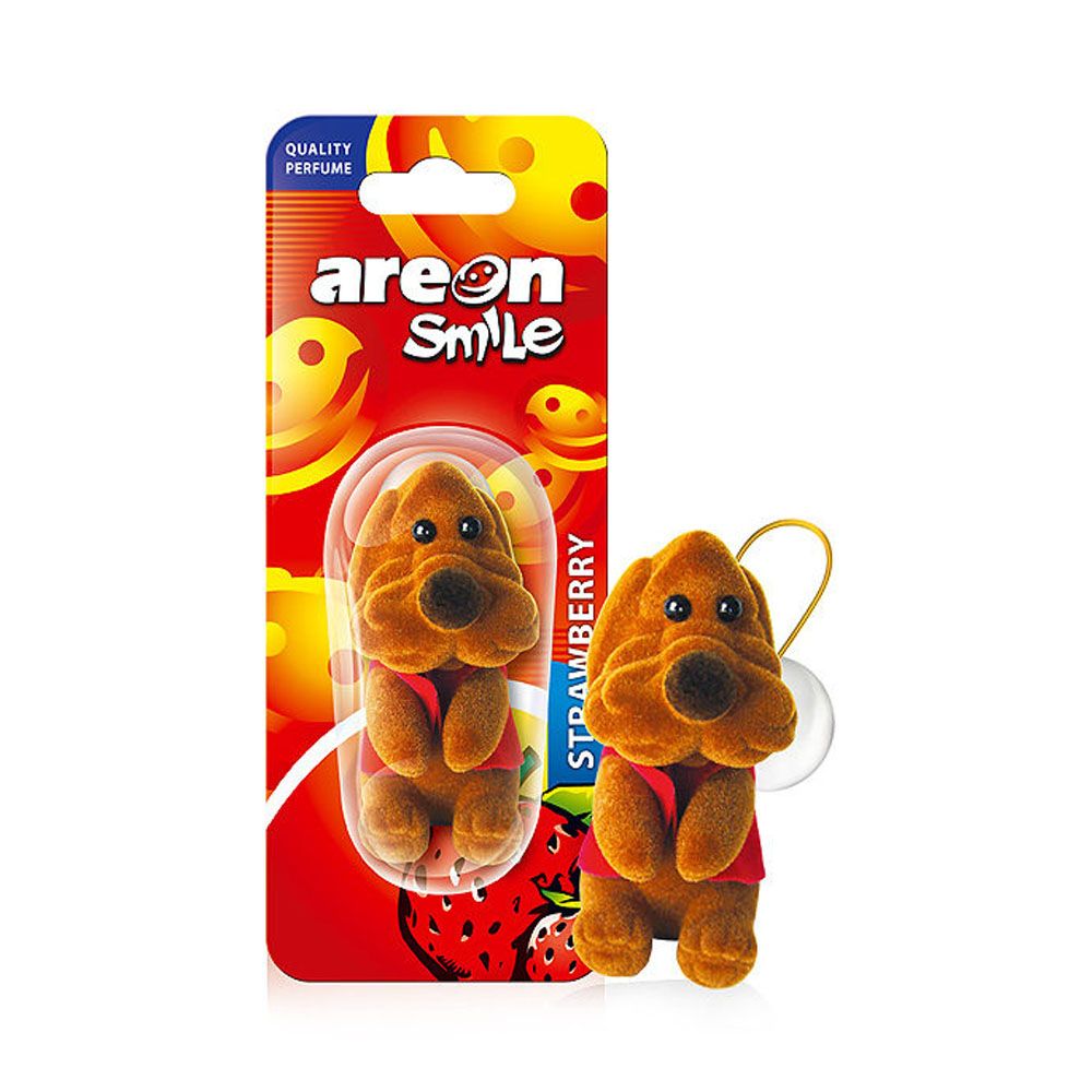 Areon Areon Smile Toy Strawberry Hnedy pes